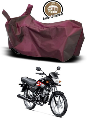 KEDIT Two Wheeler Cover for Honda(CD 100 SS, Maroon)