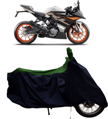 Tricway Two Wheeler Cover for KTM(RC125 BS6, Green)