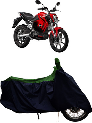Tricway Two Wheeler Cover for Revolt(Motors RV 400 BS6, Green)