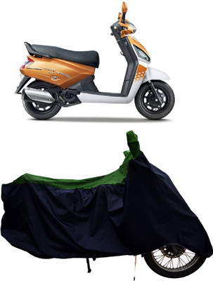 Tricway Two Wheeler Cover for Mahindra(Gusto 125, Green)