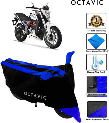 octavic Waterproof Two Wheeler Cover for DSK Benelli(TNT 25, Blue)