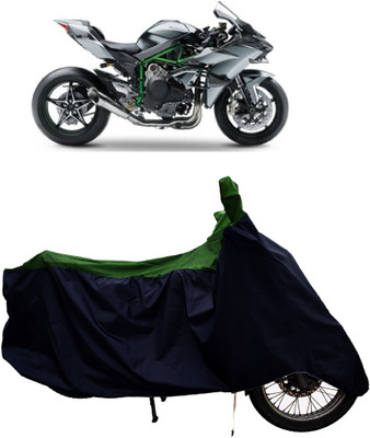 Tricway Two Wheeler Cover for Kawasaki(Ninja H2, Green)
