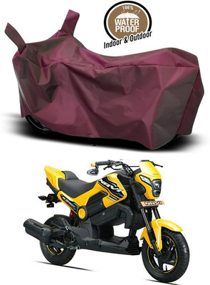KEDIT Two Wheeler Cover for Honda(Navi, Maroon)