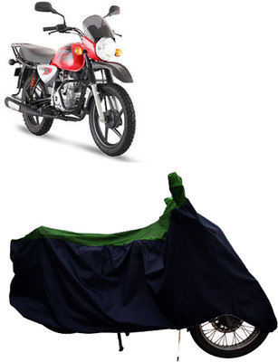 Tricway Two Wheeler Cover for Bajaj(Boxer BM 150, Green)