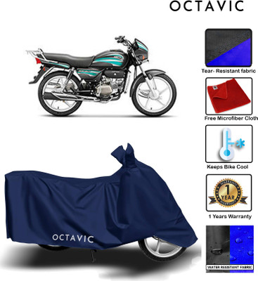 AUTOCAD Waterproof Two Wheeler Cover for Hero(Splendor, Blue)