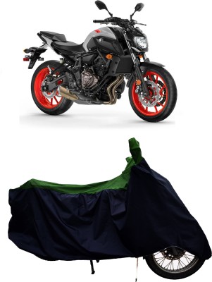 Tricway Two Wheeler Cover for Yamaha(MT 07 BS6, Green)