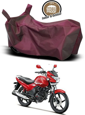 KEDIT Two Wheeler Cover for Hero(Achiever, Maroon)
