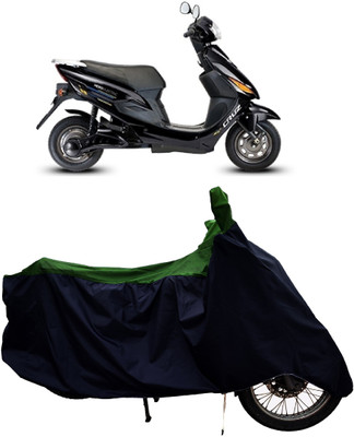 Tricway Two Wheeler Cover for Hero Electric(Electric Cruz, Green)