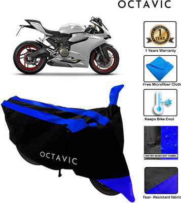octavic Waterproof Two Wheeler Cover for Ducati(899 Panigale, Blue)