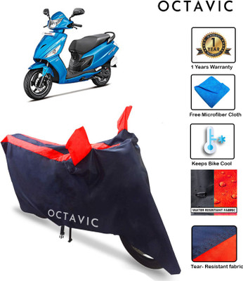 octavic Waterproof Two Wheeler Cover for Hero(Maestro Edge, Red)
