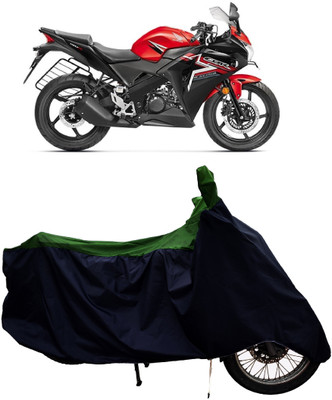 Tricway Two Wheeler Cover for Honda(CBR 150R, Green)