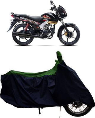 Tricway Two Wheeler Cover for Mahindra(Centuro, Green)