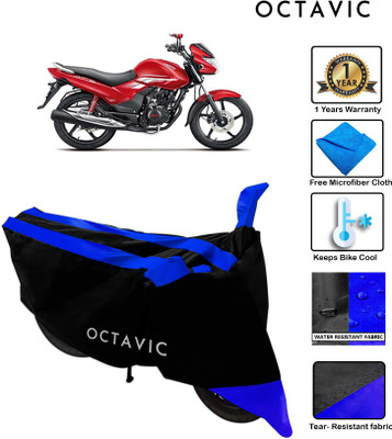 octavic Waterproof Two Wheeler Cover for Hero(Achiever, Blue)