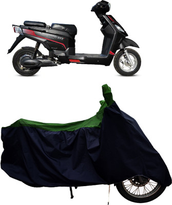 Tricway Two Wheeler Cover for Hero Electric(Electric NYX HS500 ER, Green)
