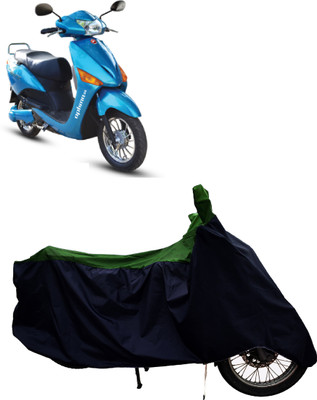 Tricway Two Wheeler Cover for Hero Electric(Electric Optima DX, Green)