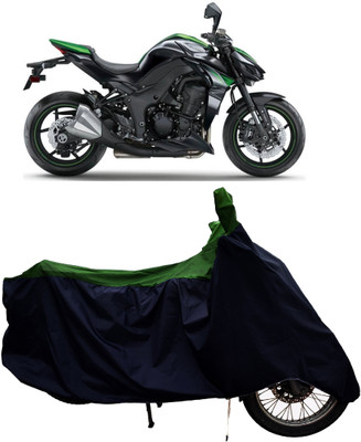 Tricway Two Wheeler Cover for Kawasaki(Z1000 BS6, Green)