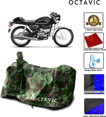 octavic Waterproof Two Wheeler Cover for Hero(Splendor Pro Classic, Green)