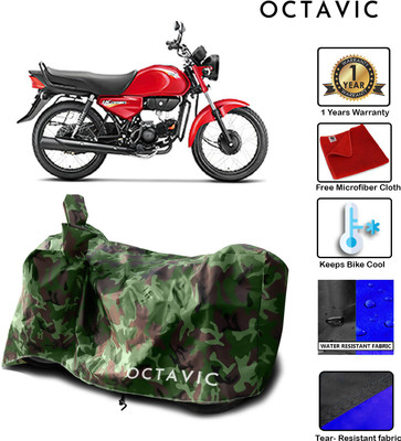 octavic Waterproof Two Wheeler Cover for Hero(HF Dawn, Green)
