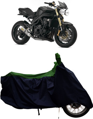Tricway Two Wheeler Cover for Triumph(Speed Triple ABS, Green)