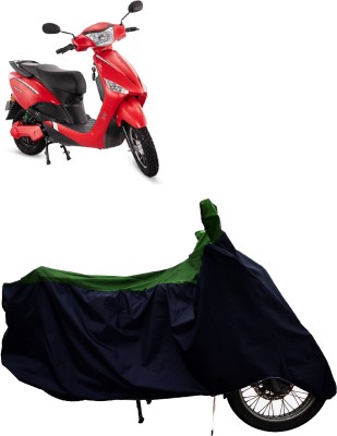 Tricway Two Wheeler Cover for Hero Electric(Electric Optima, Green)