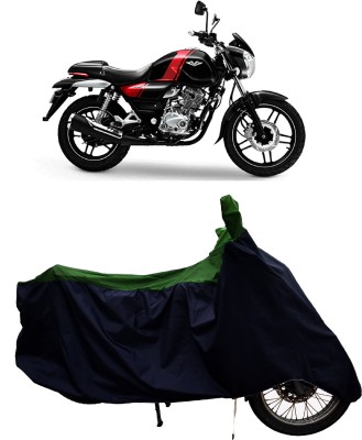 Tricway Two Wheeler Cover for Bajaj(V12, Green)