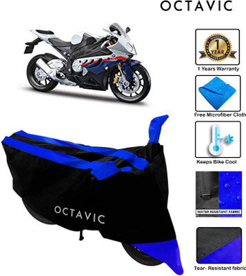 octavic Waterproof Two Wheeler Cover for BMW(X1, Blue)