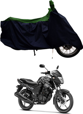 Tricway Two Wheeler Cover for Yamaha(SZ-RR V BS6, Green)