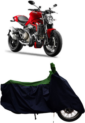 Tricway Two Wheeler Cover for Ducati(Monster 82, Green)