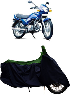 Tricway Two Wheeler Cover for TVS(Centra, Green)