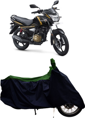 Tricway Two Wheeler Cover for TVS(Victor Premium BS6, Green)