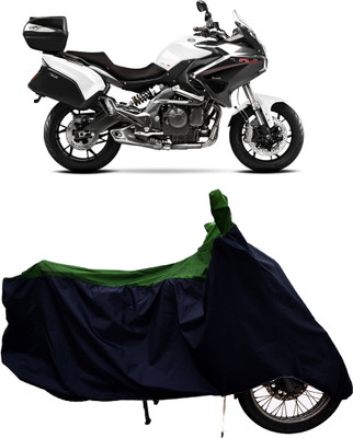Tricway Two Wheeler Cover for Benelli(TNT 600 GT, Green)