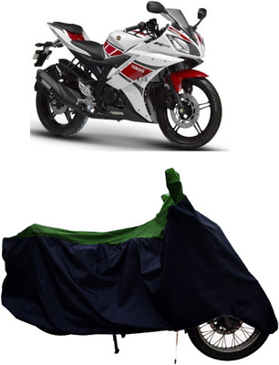 Tricway Two Wheeler Cover for Yamaha(YZF-R15 V2, Green)