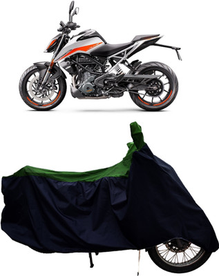 Tricway Two Wheeler Cover for KTM(390 Duke BS6, Green)