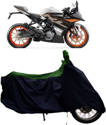 Tricway Two Wheeler Cover for KTM(RC 125, Green)