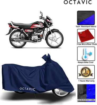 AUTOCAD Waterproof Two Wheeler Cover for Hero(HF Deluxe, Blue)