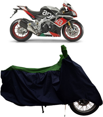 Tricway Two Wheeler Cover for Aprilia(RSV4, Green)