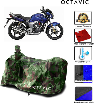 octavic Waterproof Two Wheeler Cover for Hero(CBZ TYPE 1, Green)