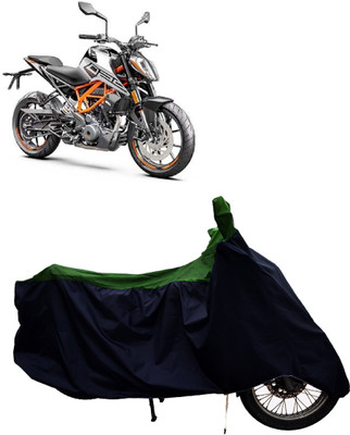 Tricway Two Wheeler Cover for KTM(250 Duke BS6, Green)