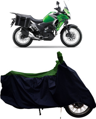 Tricway Two Wheeler Cover for Kawasaki(Versys X 300 BS6, Green)