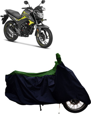 Tricway Two Wheeler Cover for Honda(CB Hornet 160R, Green)