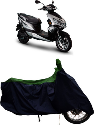 Tricway Two Wheeler Cover for Okinawa(i-Praise, Green)
