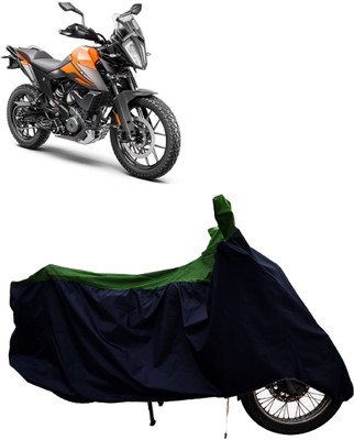 Tricway Two Wheeler Cover for KTM(390 Adventure BS6, Green)