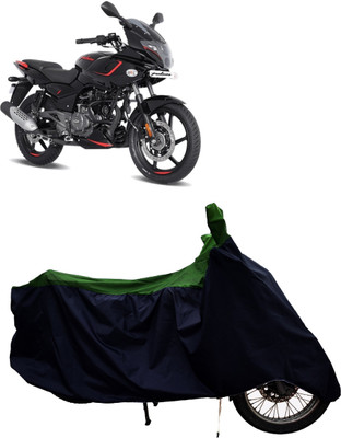 Tricway Two Wheeler Cover for Bajaj(Pulsar 180F, Green)
