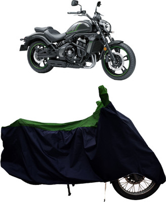 Tricway Two Wheeler Cover for Kawasaki(Vulcan S, Green)