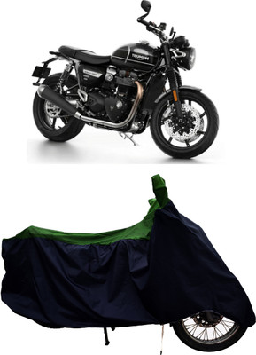 Tricway Two Wheeler Cover for Triumph(Speed Twin, Green)