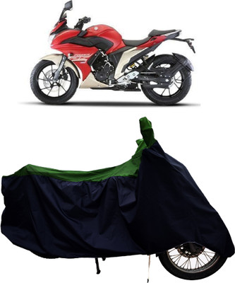 Tricway Two Wheeler Cover for Yamaha(Fazer 25, Green)