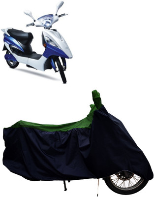Tricway Two Wheeler Cover for Hero Electric(Electric Maxi, Green)