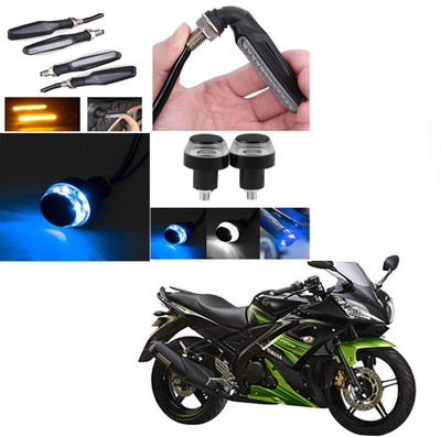 RawatZ Side LED Indicator Light for Yamaha YZF R15(Yellow, Blue)