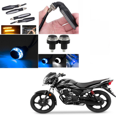 BR TrendZ Side, Front, Rear LED Indicator Light for TVS Victor(Yellow, Blue)