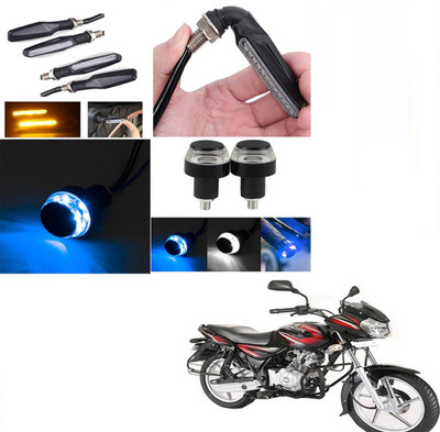 BR TrendZ Side LED Indicator Light for Bajaj Discover 100 DTS-i(Yellow, Blue)